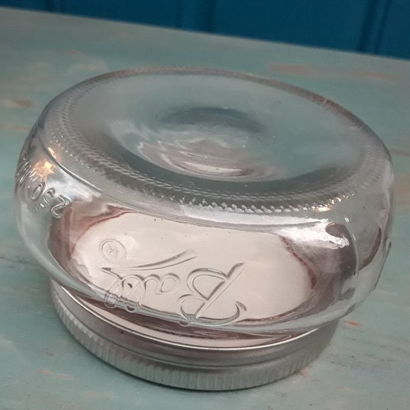 Ball Mason Jar with Lid Glass Jar Wide Low Little Flat Short Mini Cute Storage - Picture 6 of 14